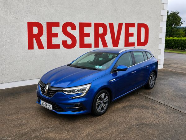 Renault Megane Estate, Petrol Plug-in Hybrid, 2021, Blue