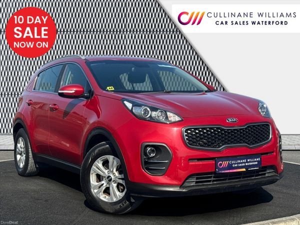 Kia Sportage SUV, Diesel, 2018, Red