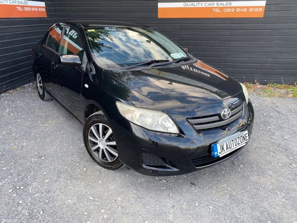 Toyota Corolla Saloon, Petrol, 2008, Black