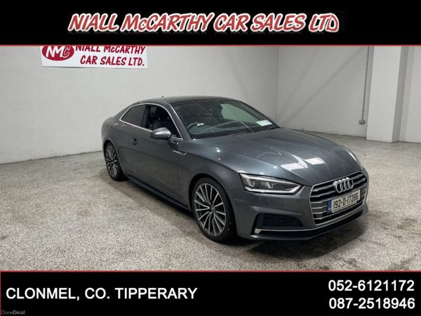Audi A5 Coupe, Diesel, 2019, Grey