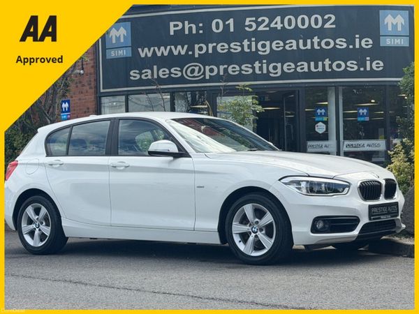 BMW 1-Series Hatchback, Diesel, 2016, White
