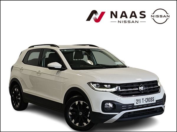 Volkswagen T-Cross SUV, Petrol, 2021, White