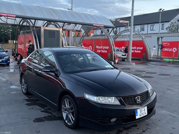 Honda Accord Saloon, Petrol, 2007, Black