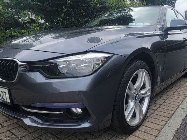 BMW 3-Series Saloon, Petrol Plug-in Hybrid, 2017, Grey