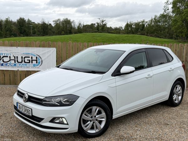 Volkswagen Polo Hatchback, Petrol, 2018, White