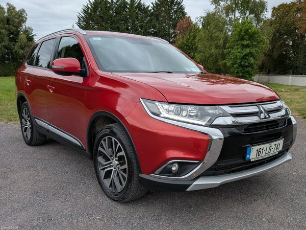 Mitsubishi Outlander SUV, Diesel, 2016, Red