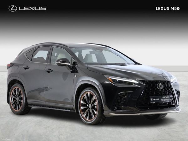 Lexus NX 450h+ SUV, Petrol Plug-in Hybrid, 2022, Black