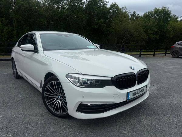 BMW 5-Series Saloon, Diesel, 2019, White
