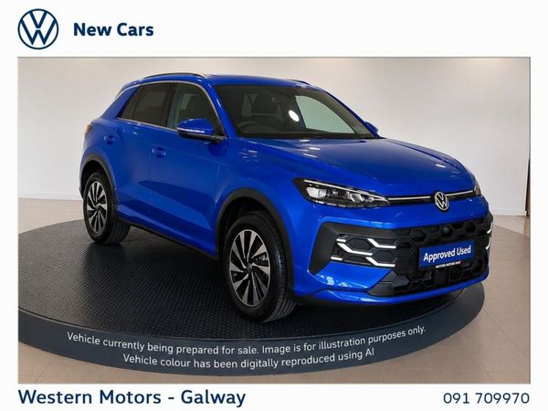 Volkswagen T-Roc SUV, Petrol, 2026, Blue