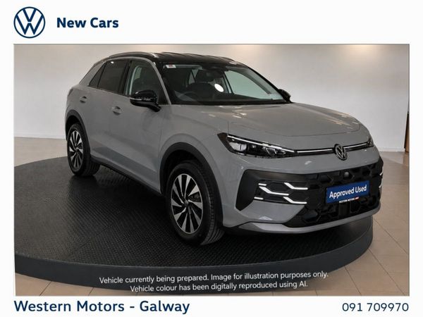 Volkswagen T-Roc SUV, Petrol, 2026, Grey