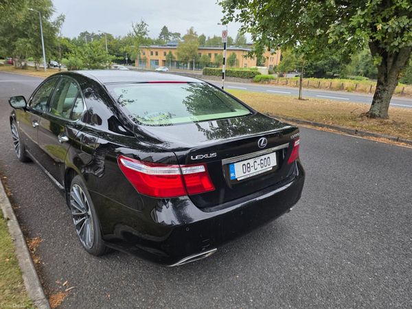 Lexus LS Saloon, Petrol Hybrid, 2008, Black