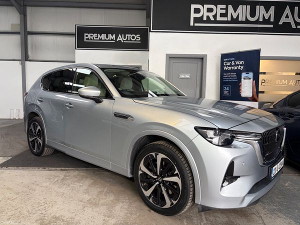 Mazda CX-60 SUV, Petrol Plug-in Hybrid, 2023, Grey