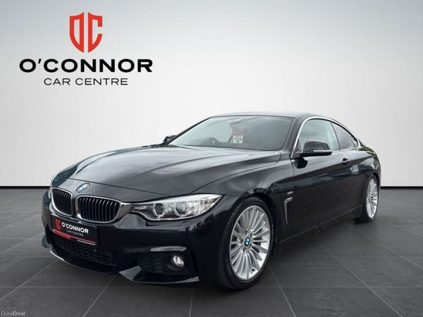 BMW 4-Series Coupe, Petrol, 2017, Black