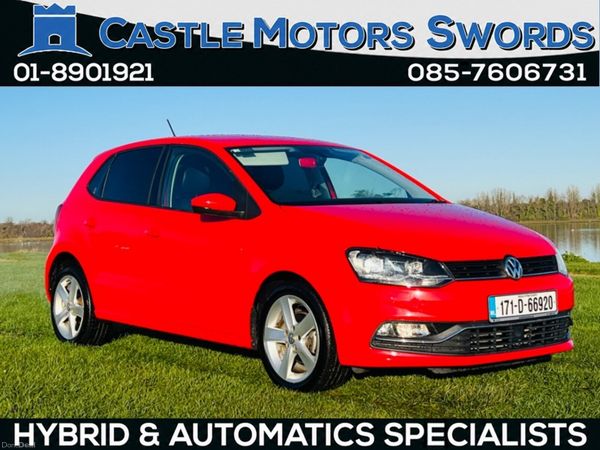 Volkswagen Polo Hatchback, Petrol, 2017, Red
