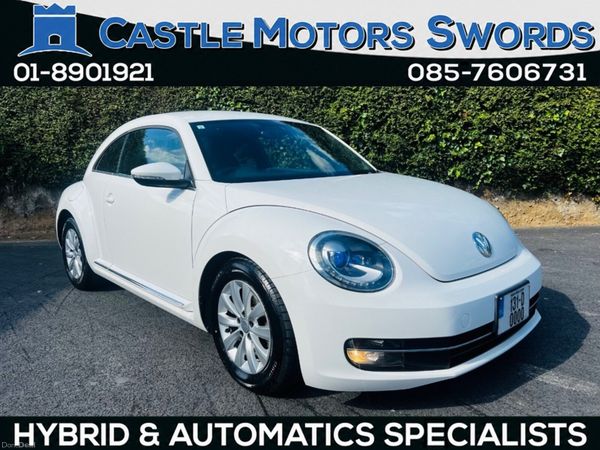 Volkswagen Beetle Hatchback, Petrol, 2013, White