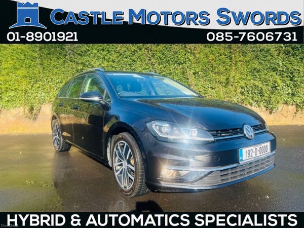 Volkswagen Golf Estate, Petrol, 2019, Black