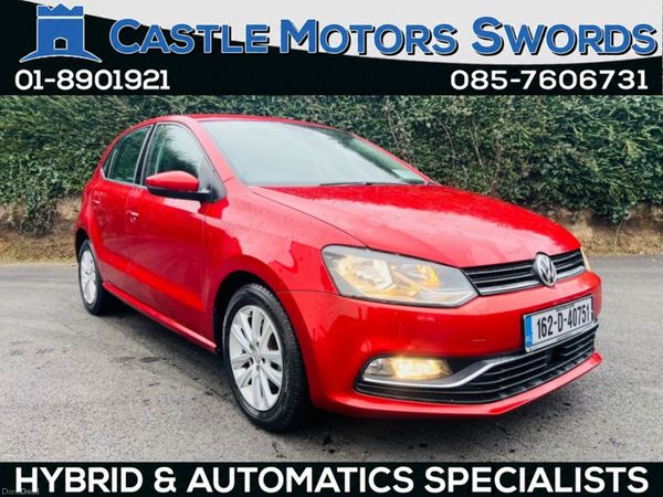 Volkswagen Polo Hatchback, Petrol, 2016, Red