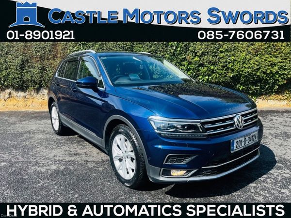 Volkswagen Tiguan Estate, Diesel, 2020, Blue