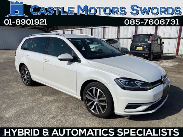Volkswagen Golf Estate, Petrol, 2019, White