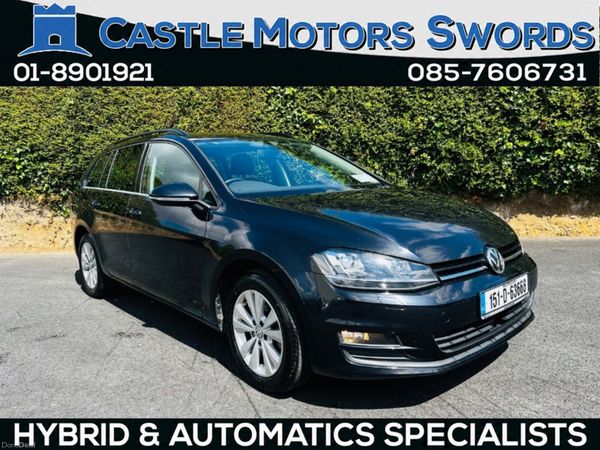 Volkswagen Golf Estate, Petrol, 2015, Black