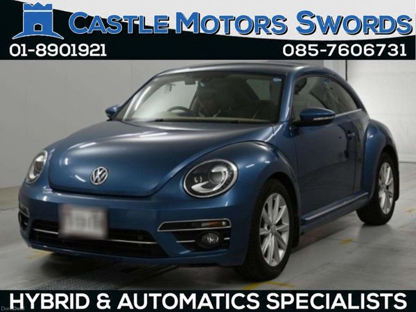 Volkswagen Beetle Hatchback, Petrol, 2019, Blue