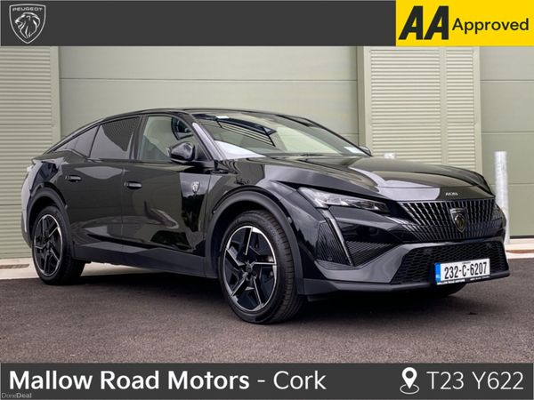 Peugeot 408 Hatchback, Petrol, 2023, Black
