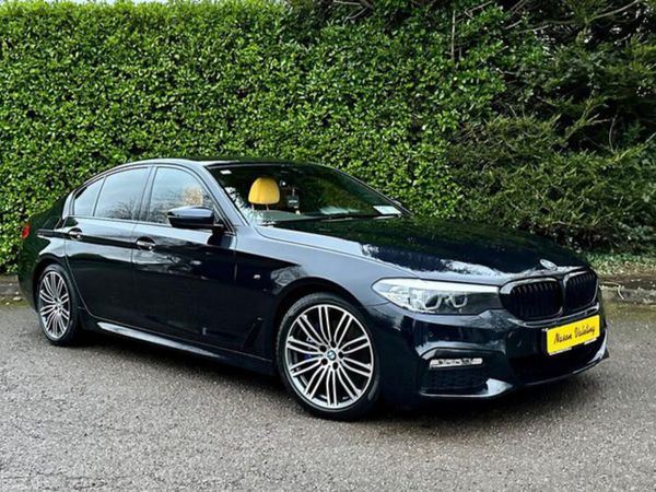 BMW 5-Series Saloon, Diesel, 2017, Black