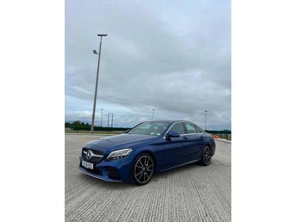 Mercedes-Benz C-Class Saloon, Diesel, 2019, Blue