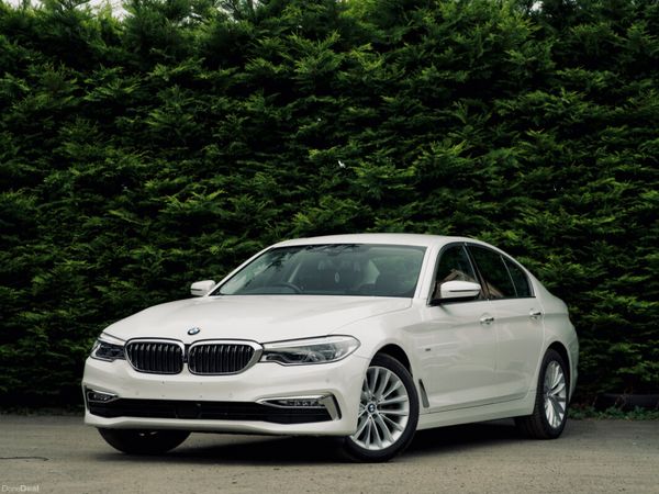 BMW 5-Series Saloon, Diesel, 2017, White