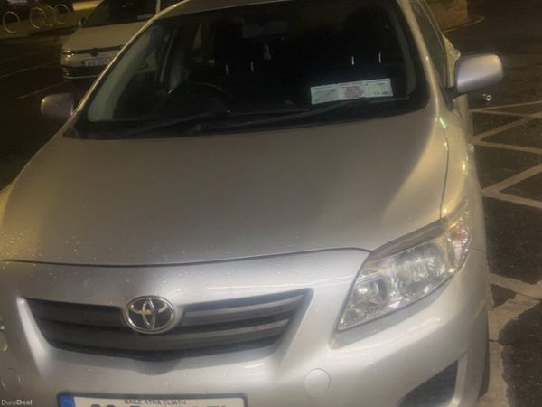 Toyota Corolla Saloon, Petrol, 2008, Silver
