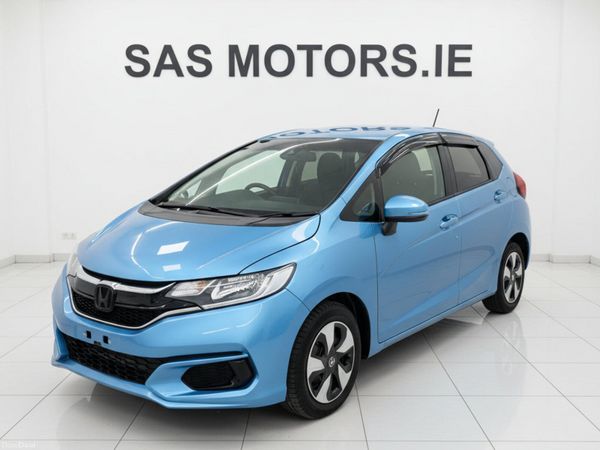 Honda Fit Hatchback, Petrol Hybrid, 2017, Blue