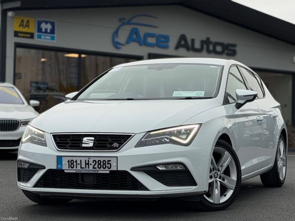 SEAT Leon Hatchback, Diesel, 2018, White