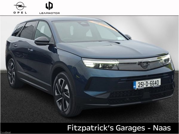 Opel Grandland SUV, Petrol Hybrid, 2025, Green