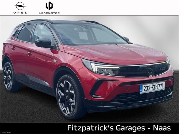 Opel Grandland X SUV, Petrol, 2023, Red