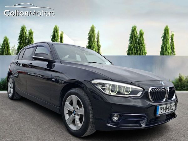 BMW 1-Series Hatchback, Diesel, 2018, Black