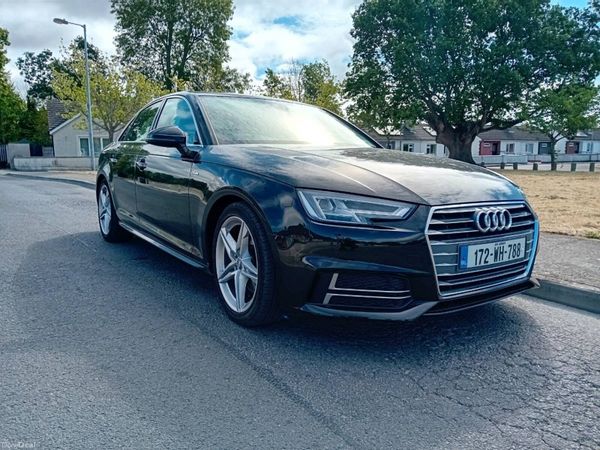 Audi A4 Saloon, Diesel, 2017, Black