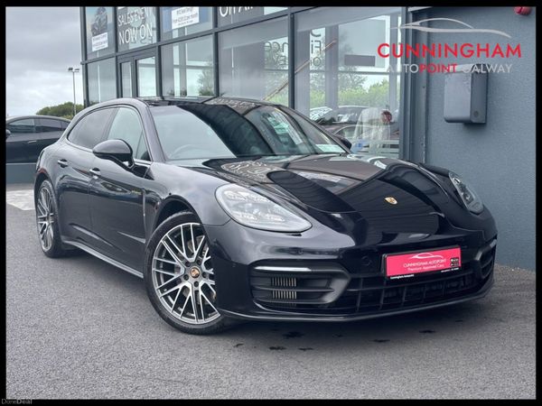 Porsche Panamera Estate, Petrol Plug-in Hybrid, 2022, Black