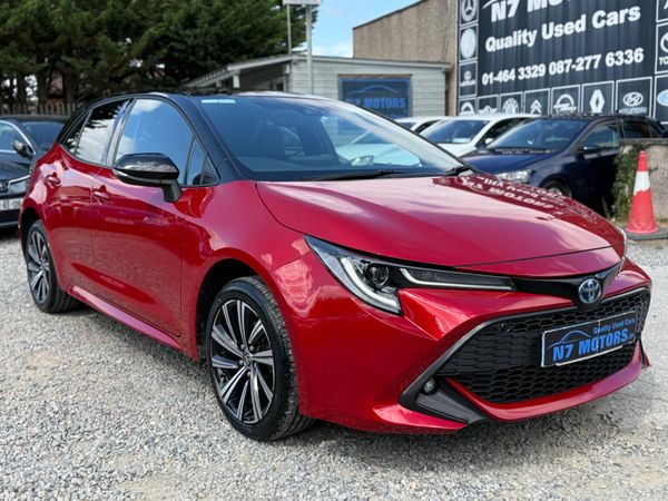Toyota Corolla Hatchback, Petrol Hybrid, 2023, Red