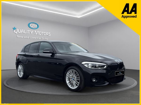 BMW 1-Series Hatchback, Petrol, 2018, Black