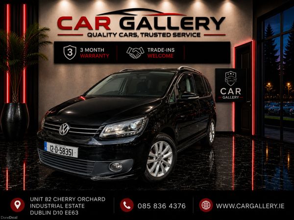 Volkswagen Touran MPV, Petrol, 2012, Black