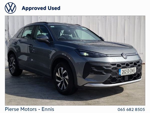 Volkswagen T-Roc SUV, Petrol, 2026, Grey