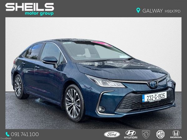 Toyota Corolla Saloon, Petrol Hybrid, 2023, Blue