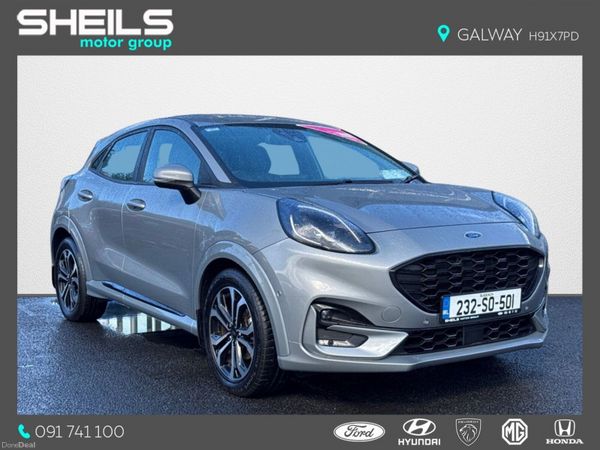 Ford Puma MPV, Petrol Hybrid, 2023, Grey