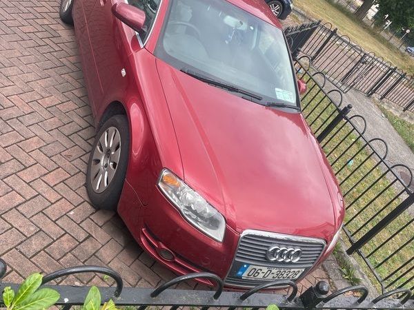 Audi A4 Saloon, Petrol, 2006, Red