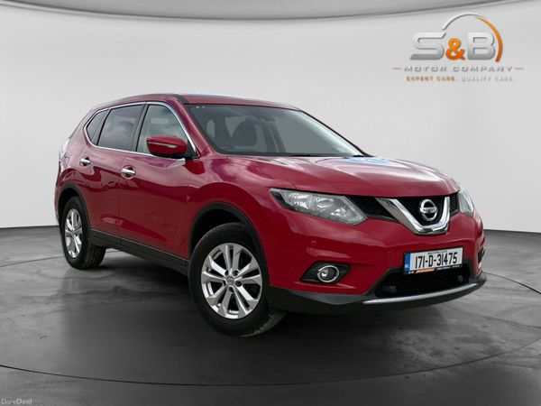 Nissan X-Trail SUV, Diesel, 2017, Red