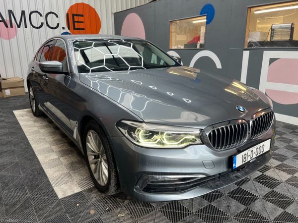 BMW 5-Series Saloon, Petrol, 2018, Blue