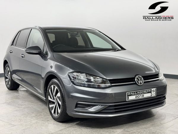 Volkswagen Golf Hatchback, Diesel, 2018, Grey
