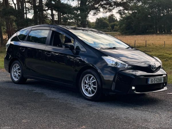 Toyota Prius MPV, Petrol Hybrid, 2016, Black