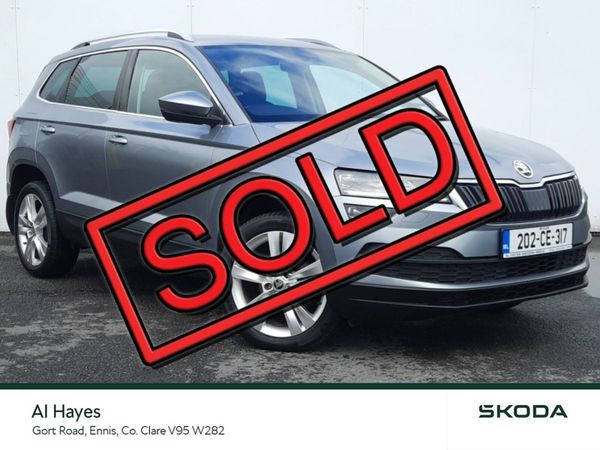 Skoda Karoq SUV, Diesel, 2020, Grey