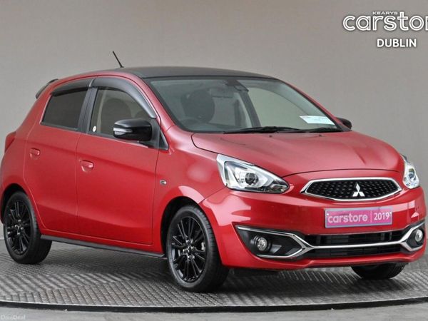 Mitsubishi Mirage Hatchback, Petrol, 2019, Red
